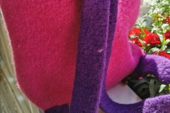 Rucksack in pink/lila